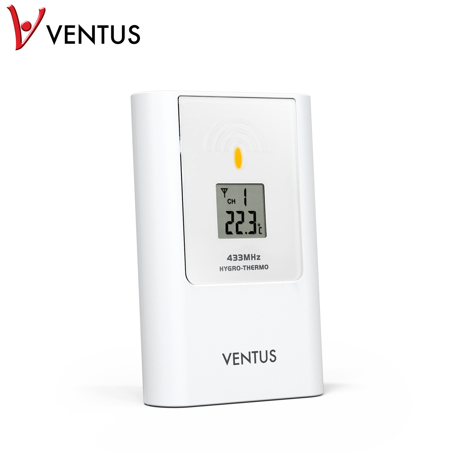 VENTUS W034 trådløs temperatursensor passer til W220