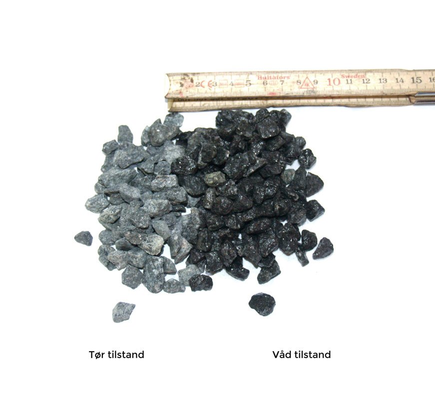 Se Sort granit, 8-11 mm - Big bag a´ 1000 kg hos Haveglad.dk