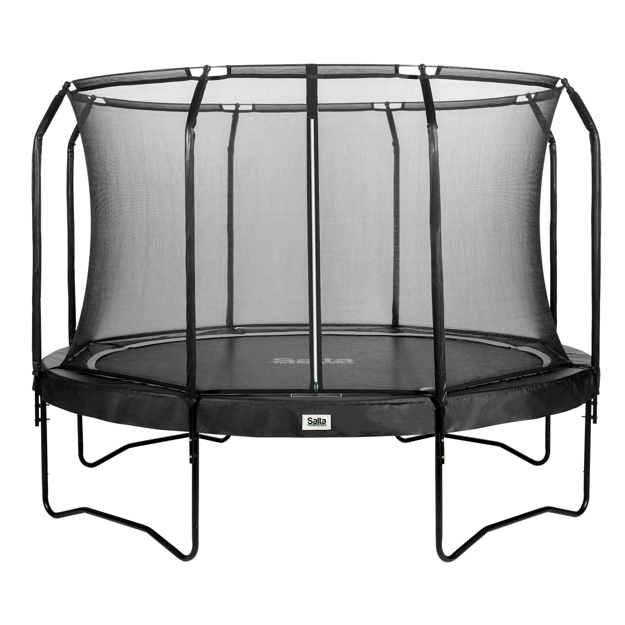 Salta Trampolin Premium Black Edition Ø366 cm, sort inkl. sikkerhedsnet