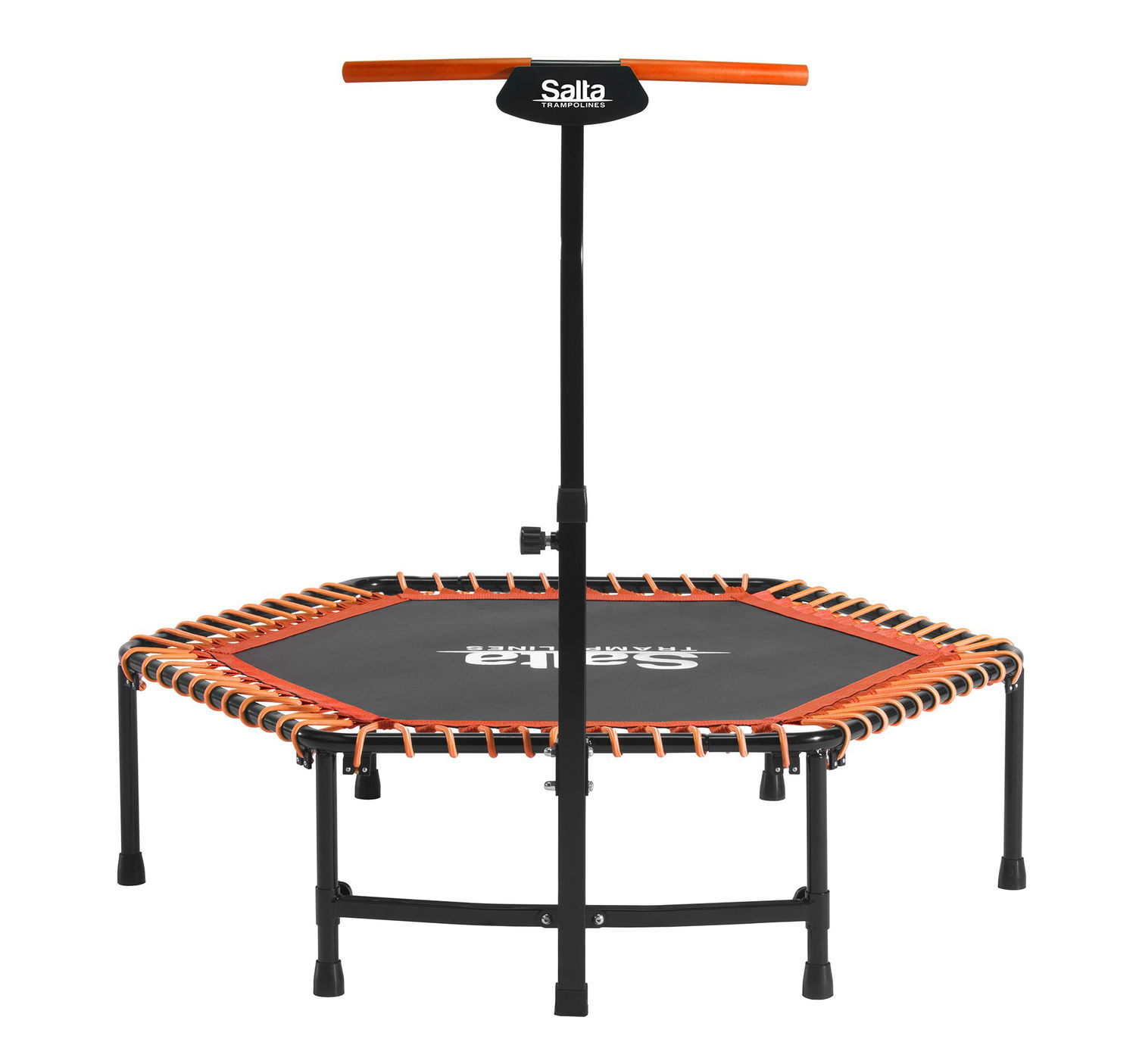 Salta Trampolin Fitness med håndtag, orange