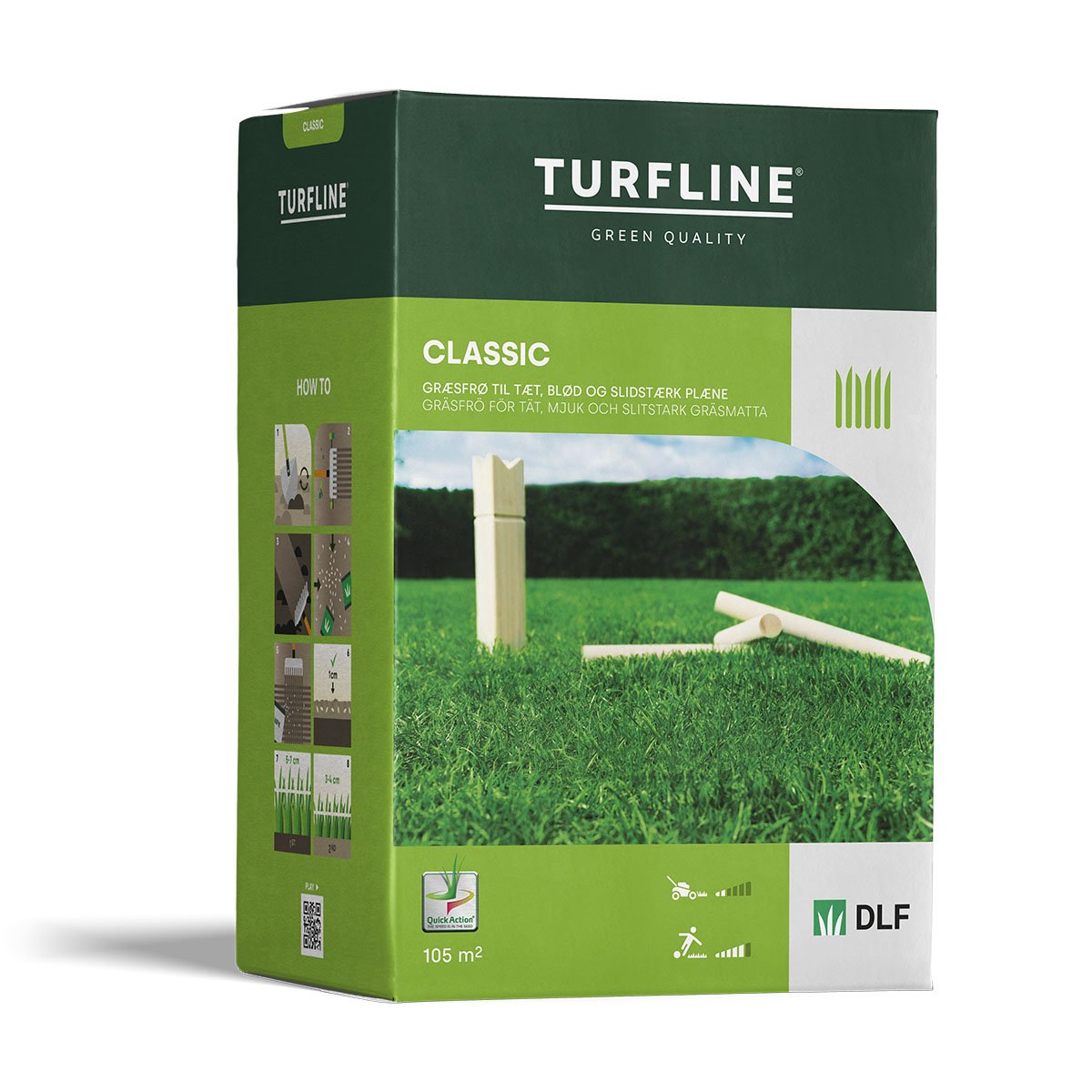 Turfline “Classic” græsfrø – 2,1 kg.