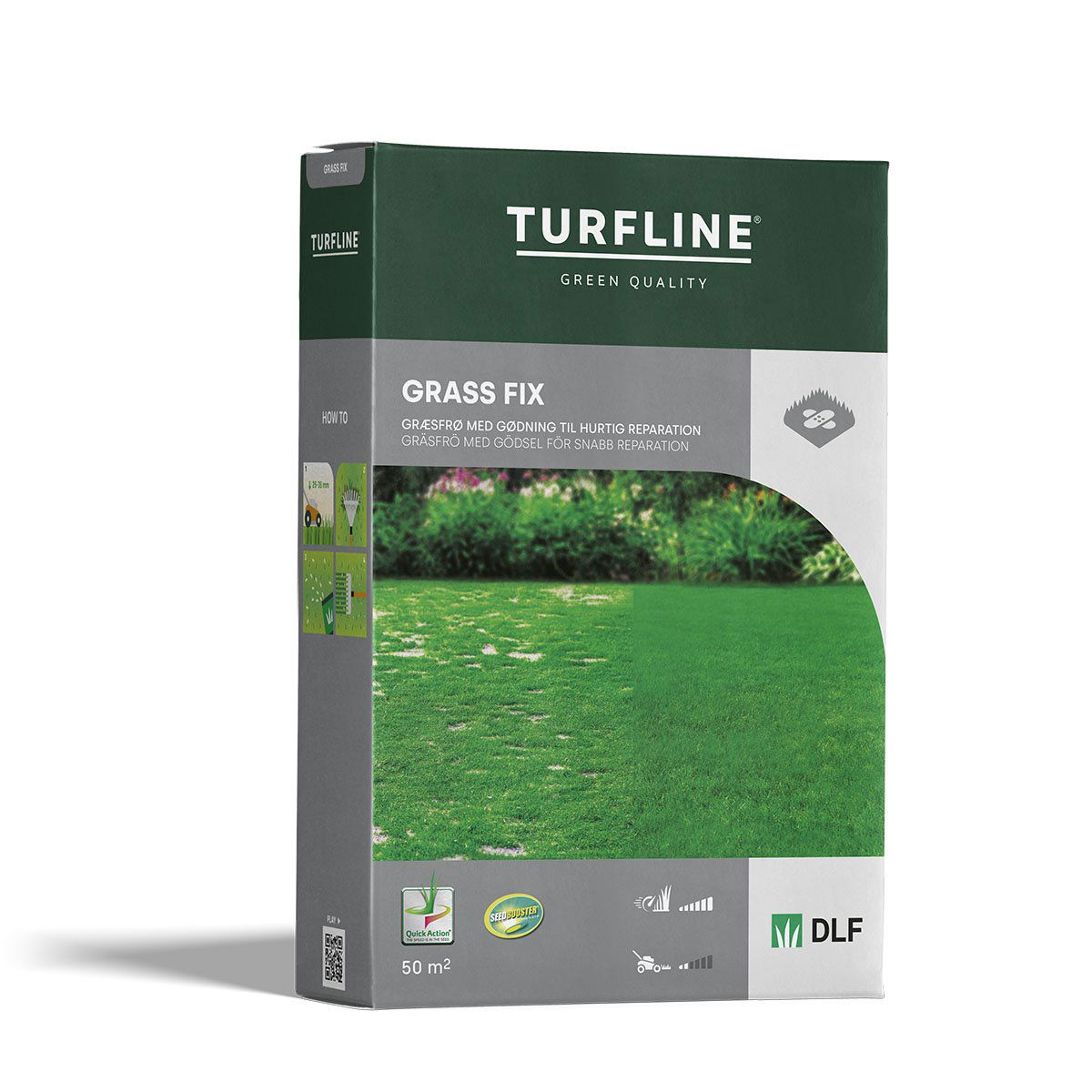 Turfline "GrassFix" græsfrø - 1,0 kg.