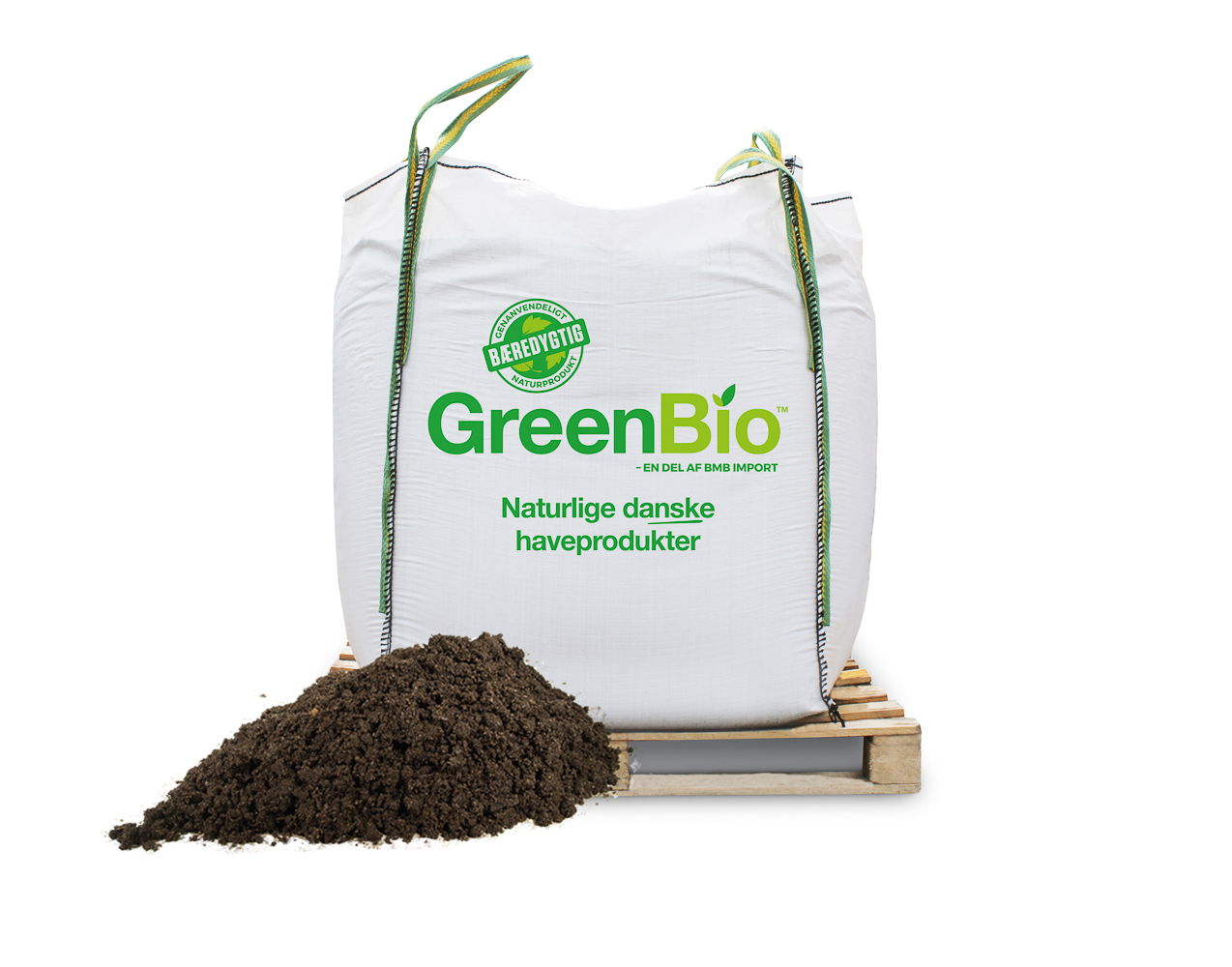 GreenBio Plantemuld - 1000 liter