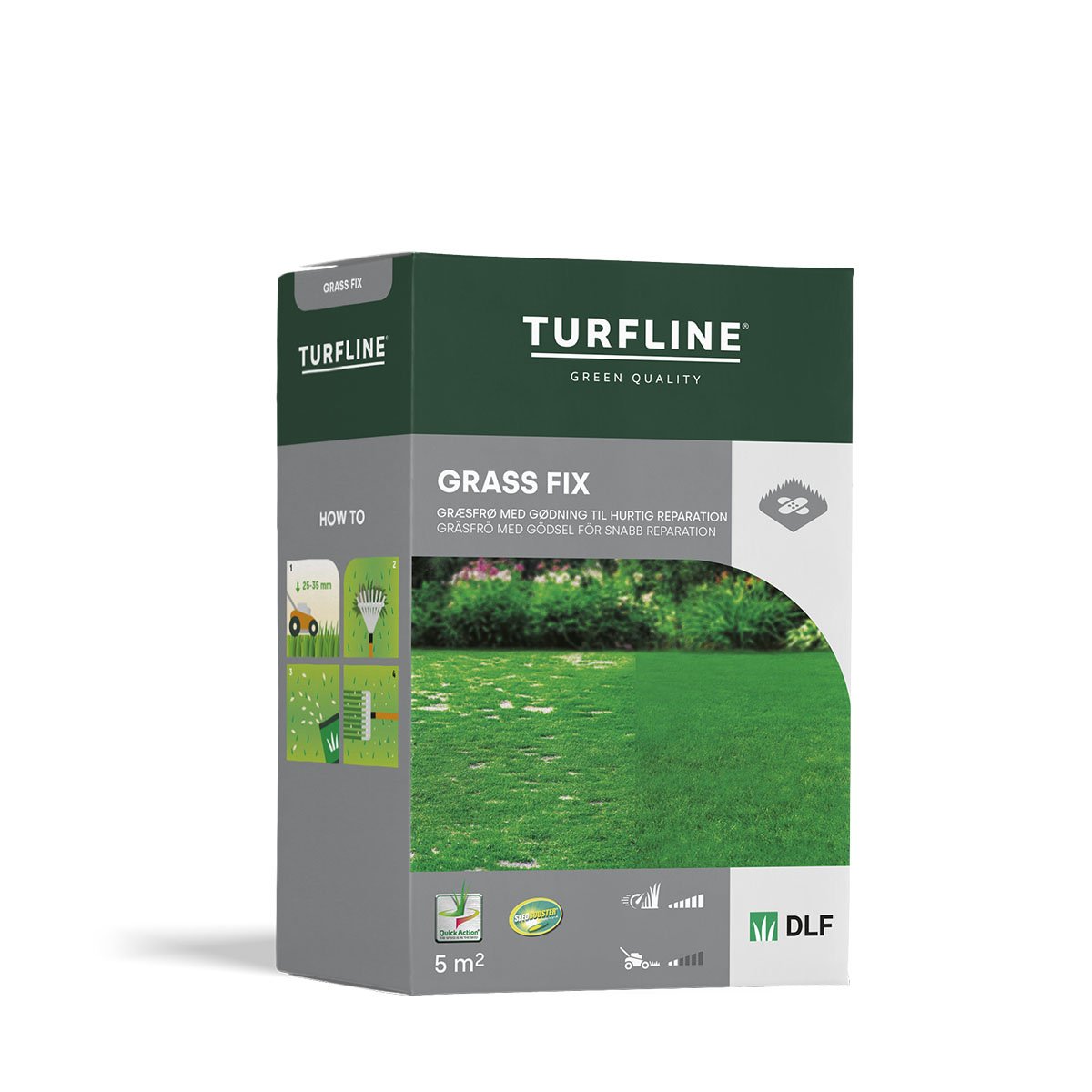 Turfline “GrassFix” græsfrø – 0,1 kg.