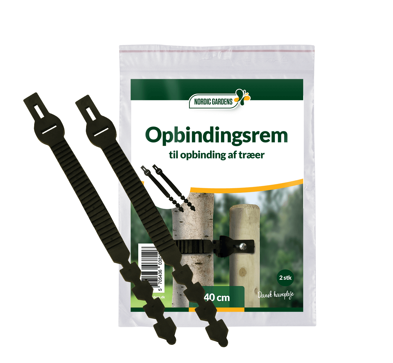 Opbindingsrem 40 cm - 2 stk.