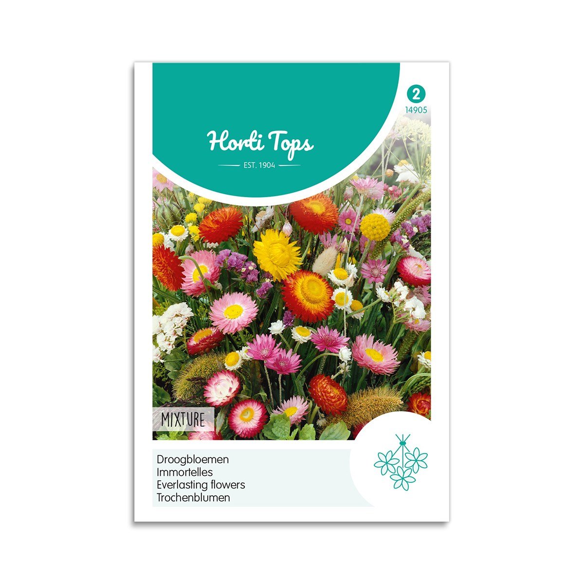 Mix Evighedsblomster frø - Horti Tops