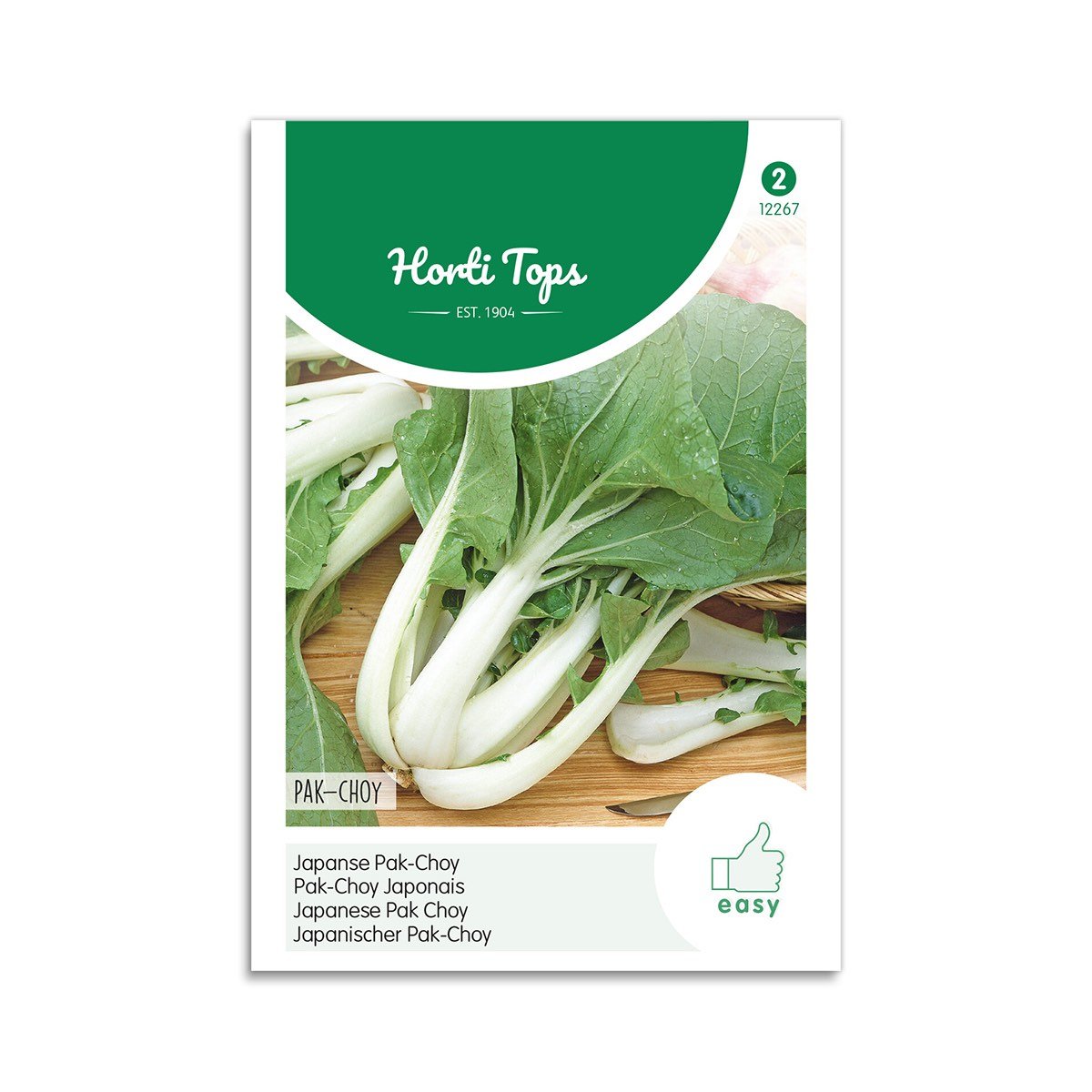 Japanske Pak Choi frø - Horti Tops