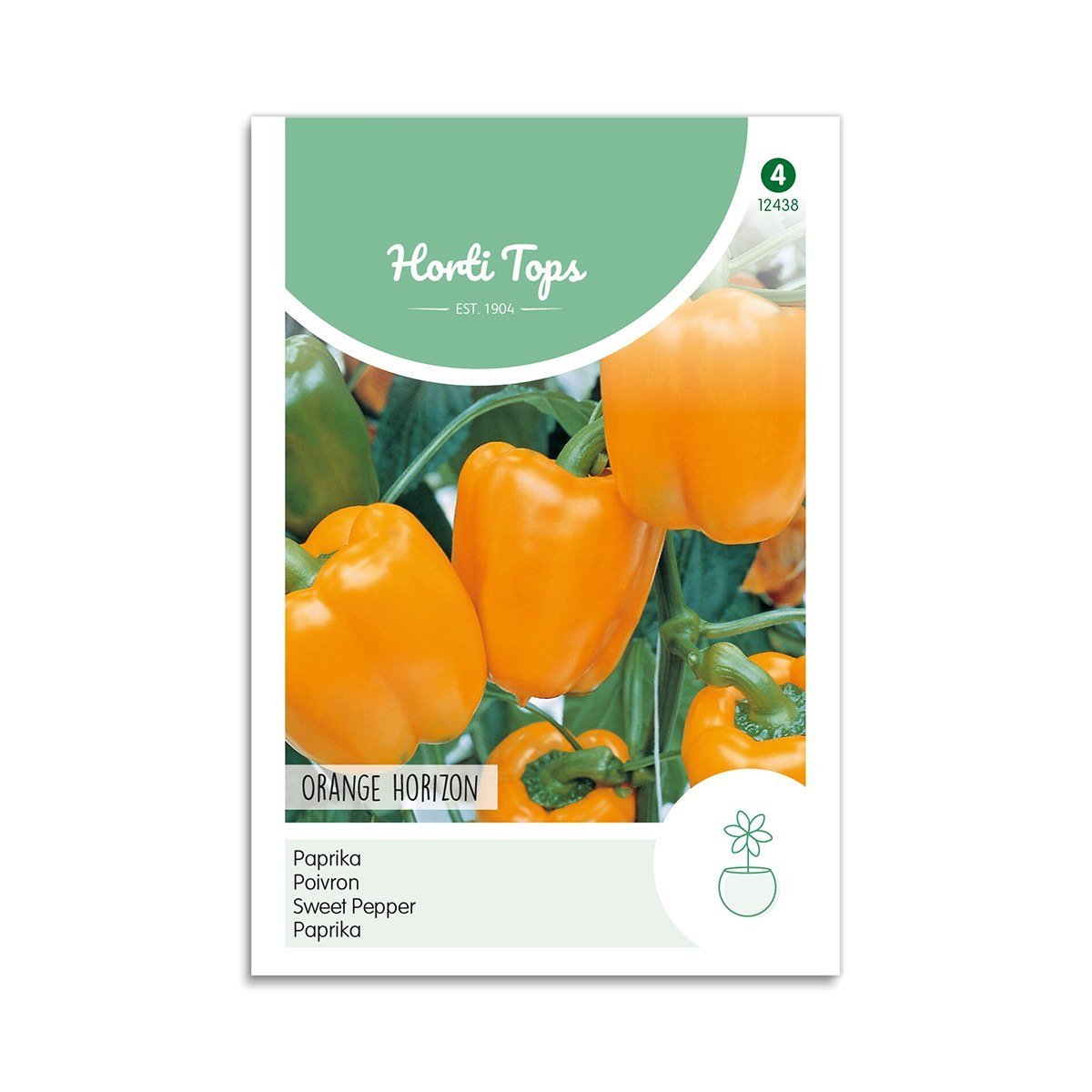 Se Orange peberfrugt frø "Orange Horizon" - Horti Tops hos Haveglad.dk