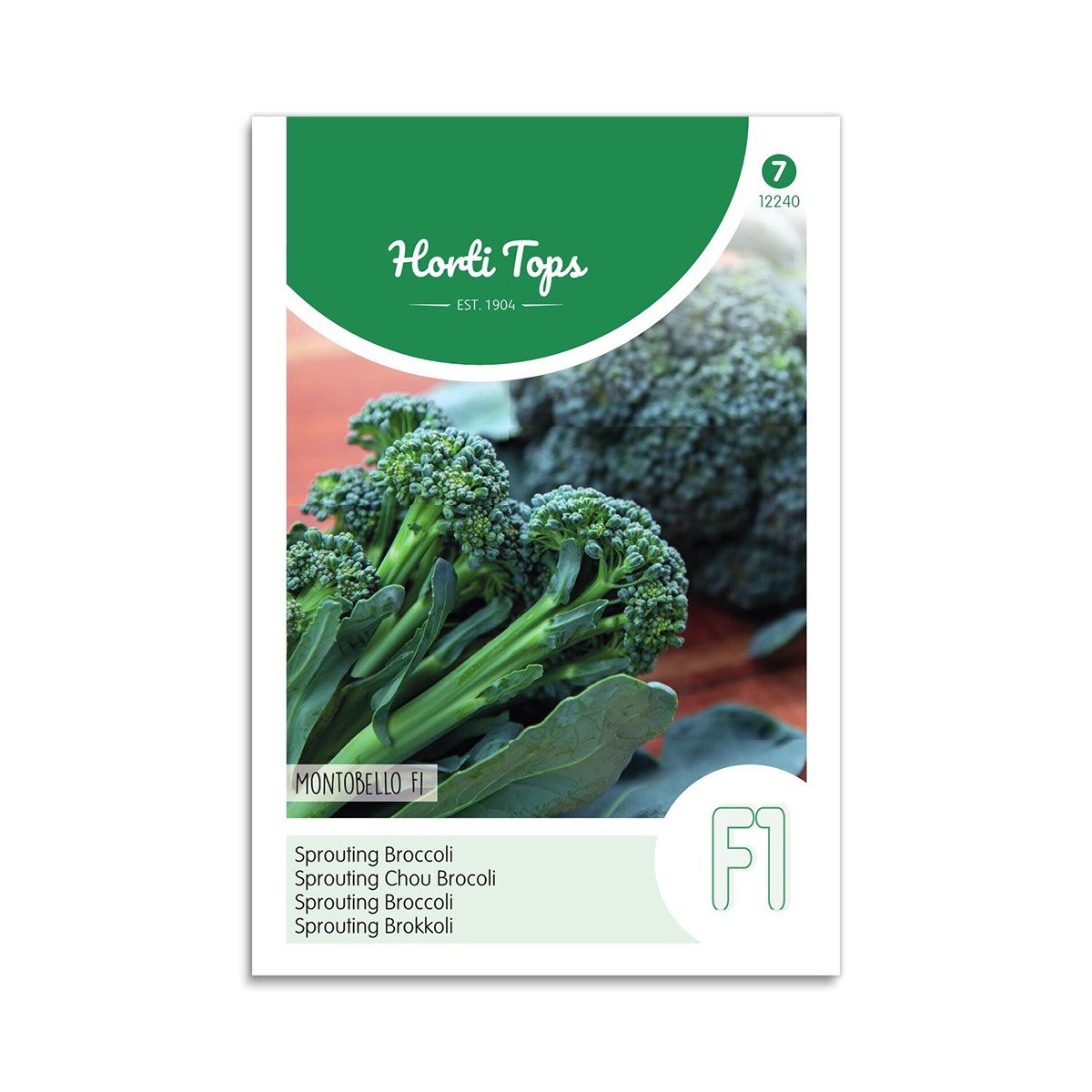 Broccoli frø "Montobello F1" - Horti Tops