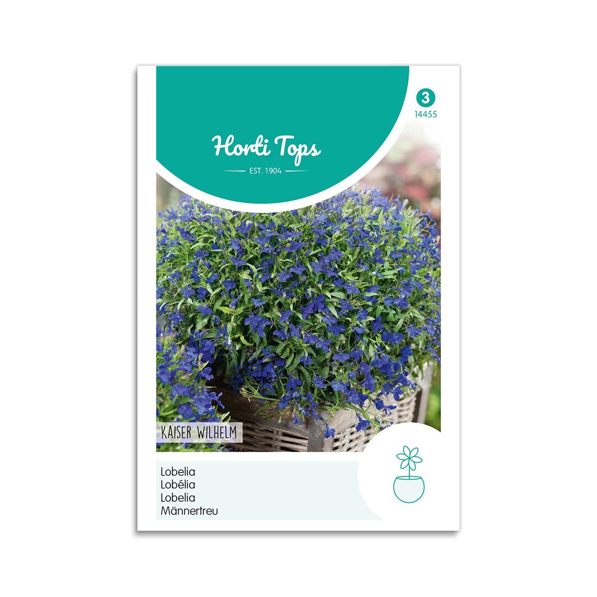 Lobelia frø "Kaiser Wilhelm" - Horti Tops