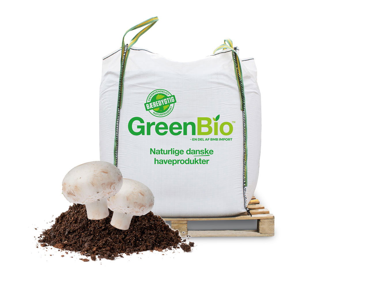 GreenBio Champignonmuld - 500 liter