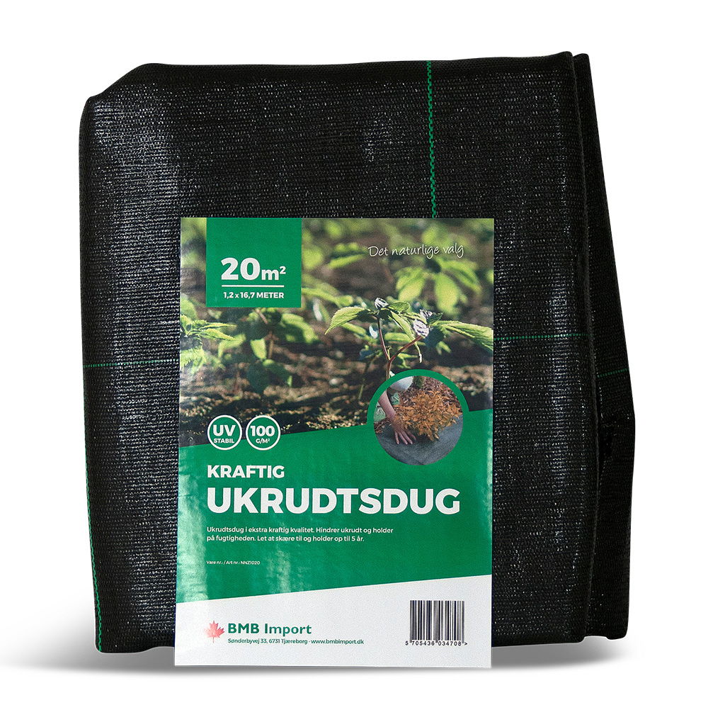 Kraftig ukrudtsdug – 20 m2