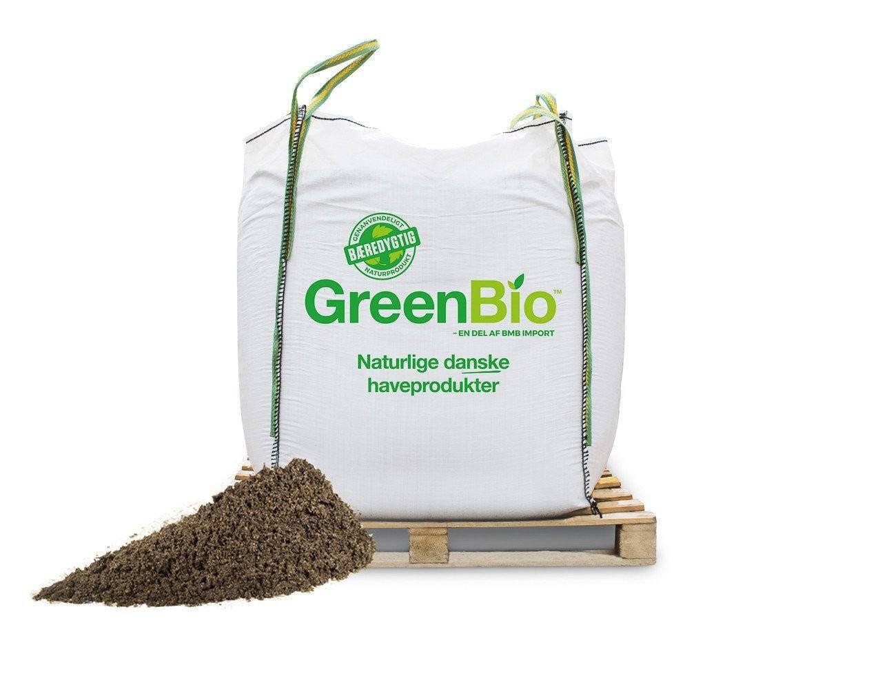 GreenBio Topdressing til sandet jord - Bigbag á 2000 liter