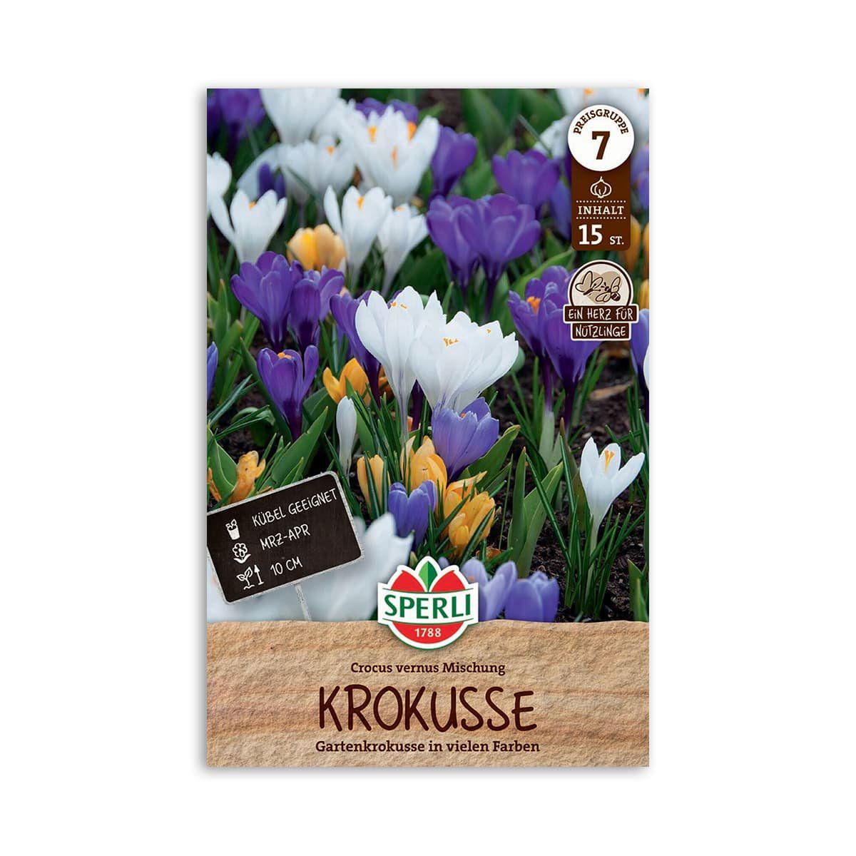 Krokusløg "Havekrokus mix" - 15 løg